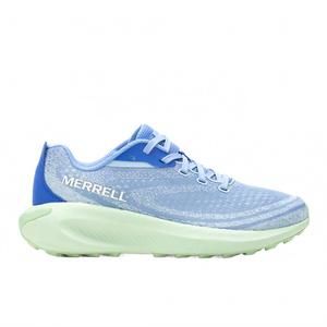 NEW MERRELL women's morphlite trail running shoes in cornflower/pear